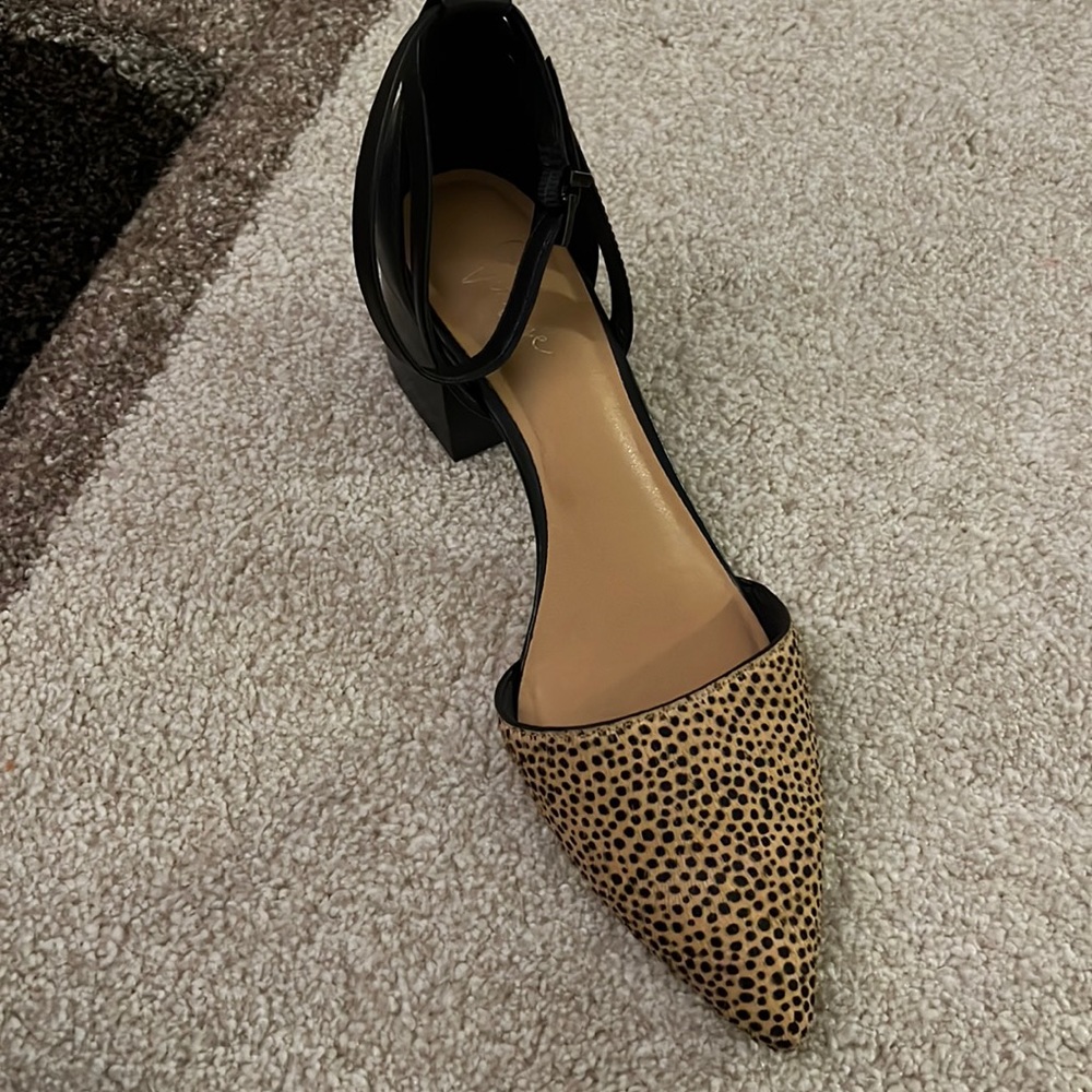 Crown Vintage Vavi Cheetah Heel Size 8 1/2